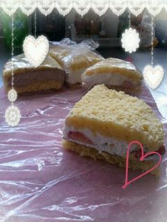 手土産にもなる♪ケーキサンド-レシピのメイン写真