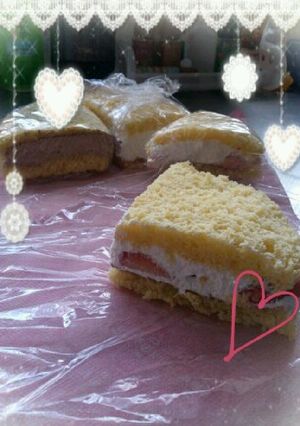 手土産にもなる♪ケーキサンド-レシピのメイン写真