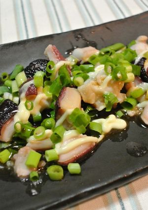 タコの簡単即席おつまみ！-レシピのメイン写真