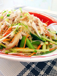 鶏と香味野菜のサラダ-レシピのメイン写真