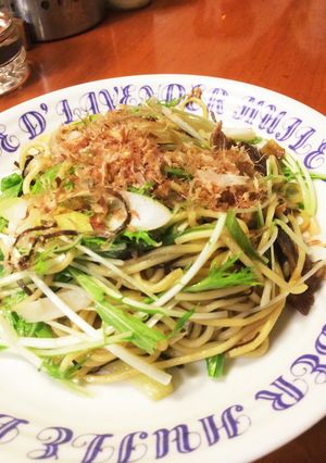 梅干しと塩昆布の焼きそば-レシピのメイン写真