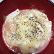 豆腐のイカ明太チーズ和え
