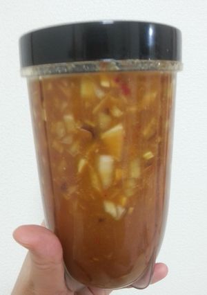 野菜たっぷり手作りドレッシング-レシピのメイン写真