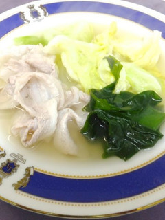 春キャベツと豚肉のスープ-レシピのメイン写真