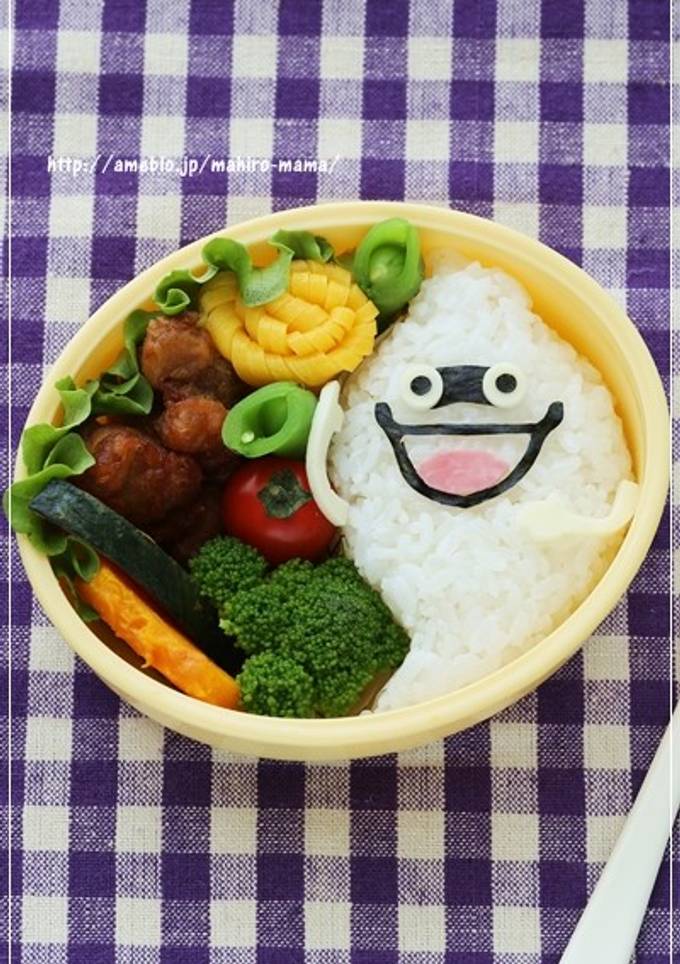 妖怪ウォッチ ウィスパー＊キャラ弁 by momoキャラ料理家 【クックパッド】 簡単おいしいみんなのレシピが392万品