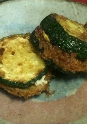 ズッキーニではさみ揚げ-レシピのメイン写真