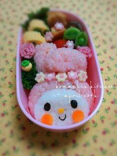 幼稚園 お弁当 キャラ弁♡マイメロちゃん-レシピのメイン写真