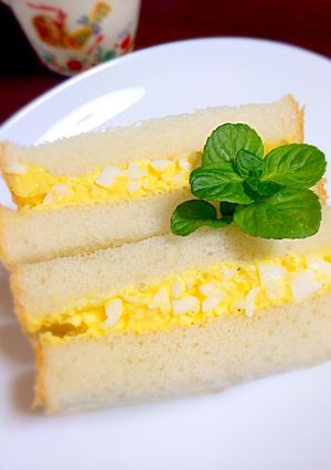 ふわふわ♡お店みたいな卵サンド-レシピのメイン写真