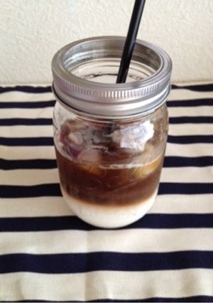 おウチでカフェのアイスラテ♪-レシピのメイン写真