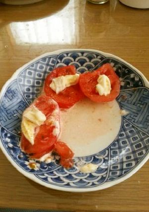 トマトスライスとカマンベール-レシピのメイン写真