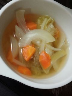 簡単コンソメスープ-レシピのメイン写真
