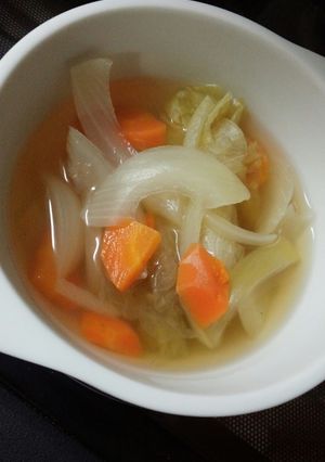 簡単コンソメスープ-レシピのメイン写真