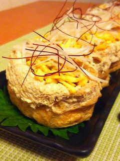 インスタントラーメンde飾りいなり-レシピのメイン写真