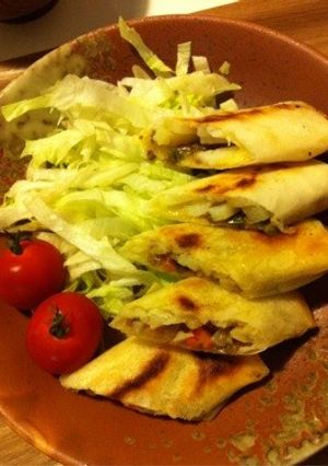 残りドライカレーで揚げない＊ポテト春巻き-レシピのメイン写真