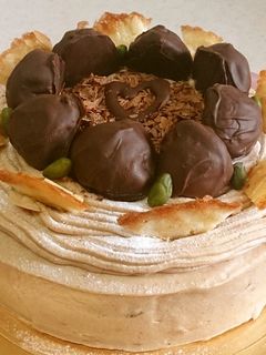 きらり!!リッチなマロンケーキ-レシピのメイン写真