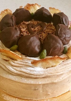 きらり！！リッチなマロンケーキ-レシピのメイン写真