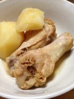 手羽元とじゃがいもの煮物(^_^)-レシピのメイン写真