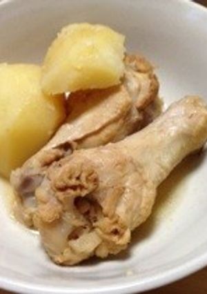 手羽元とじゃがいもの煮物(^_^)-レシピのメイン写真