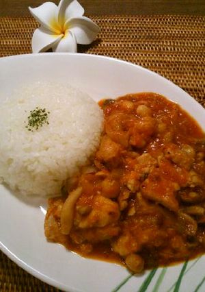 ☆豆いっぱいチキンカチャトーラ☆-レシピのメイン写真