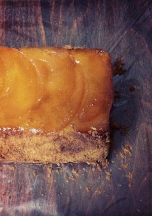 リンゴのアップサイドダウンパウンドケーキ-レシピのメイン写真