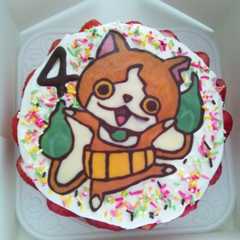 รูปของ ジバニャンのキャラケーキ
