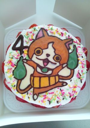 ジバニャンのキャラケーキ-レシピのメイン写真