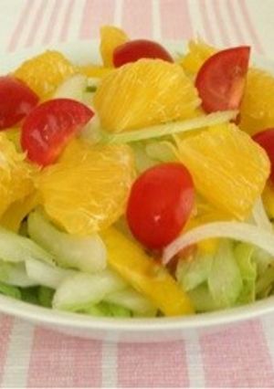 春の野菜と夏みかんのサラダ-レシピのメイン写真