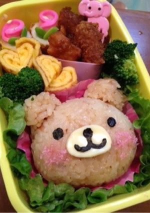 簡単キャラ弁シリーズ☆くまちゃん-レシピのメイン写真