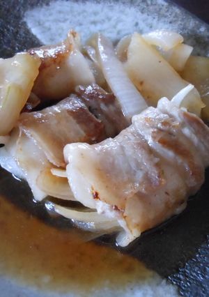新たまねぎの豚肉巻き-レシピのメイン写真