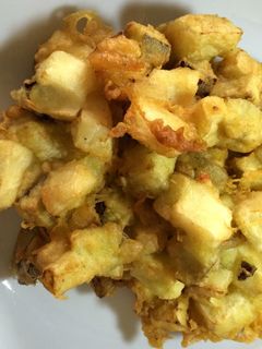 たけのことなすのかき揚げ-レシピのメイン写真