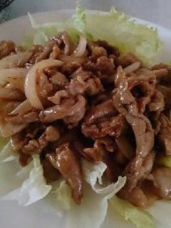 簡単♪焼肉のタレで柔らか肉炒め-レシピのメイン写真