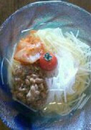 納豆キムチ冷麺-レシピのメイン写真