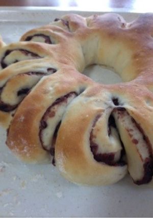 ＊*ロールつぶあんパン*＊-レシピのメイン写真