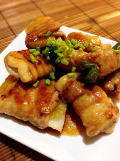 ヨシダソースで♪長芋と隠元の照り焼き-レシピのメイン写真