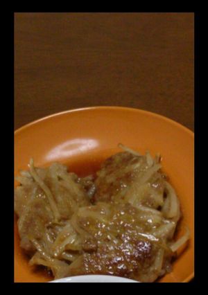 もやし入りだんごの照り焼き-レシピのメイン写真