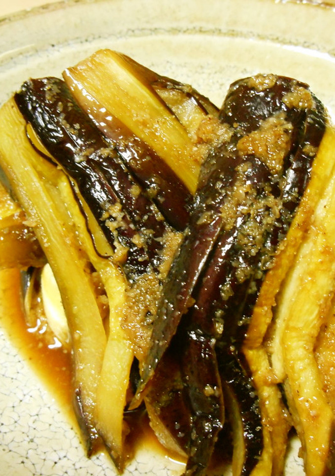 焼き茄子の胡麻ぽん和え-レシピのメイン写真