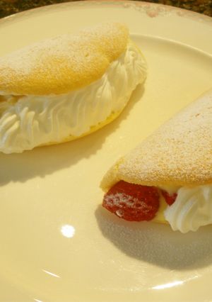 苺とバナナのオムレット-レシピのメイン写真
