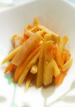 辛糀を使った筍キンピラ-レシピのメイン写真