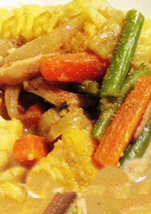 ココナッツミルクシチュー カレー風味-レシピのメイン写真