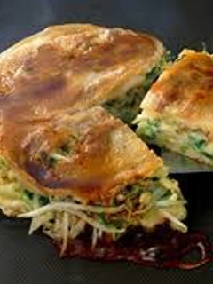 もやし納豆お好み焼き-レシピのメイン写真