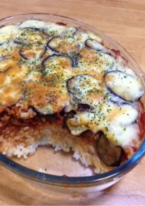 ナスのミートドリア-レシピのメイン写真