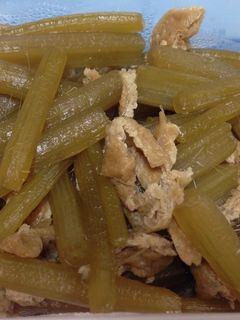 ふきの煮物-レシピのメイン写真