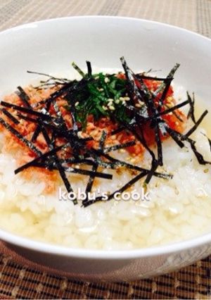 ＊鮭と明太子のお茶漬け＊-レシピのメイン写真