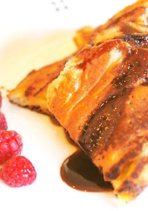 ベリーソースを使ったしっとりパンケーキ♪-レシピのメイン写真