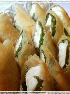 ささみ大葉チーズ☆春巻き-レシピのメイン写真