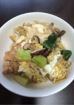 野菜たっぷり卵とじ-レシピのメイン写真