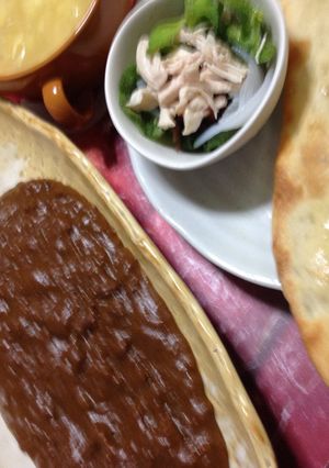 市販のカレールーで簡単、ナン用カレー-レシピのメイン写真