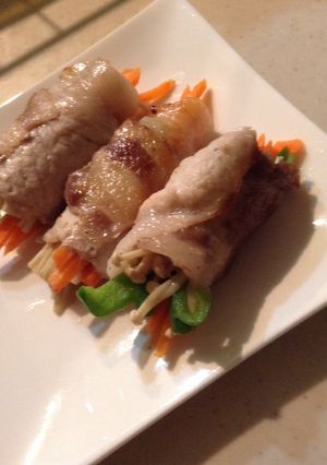 野菜の肉巻-レシピのメイン写真