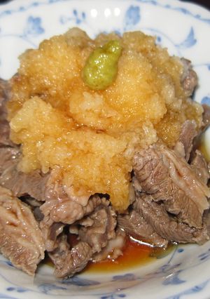 おろし牛すじポン-レシピのメイン写真