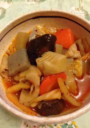 根菜類のキムチ煮-レシピのメイン写真